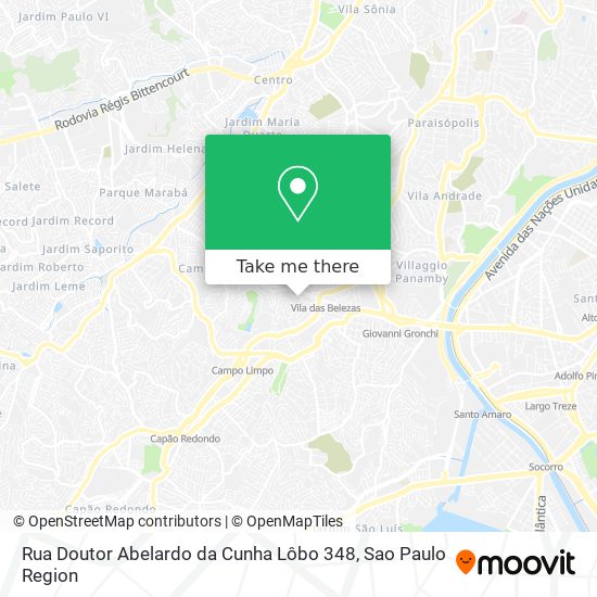 Rua Doutor Abelardo da Cunha Lôbo 348 map