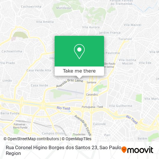 Rua Coronel Higino Borges dos Santos 23 map