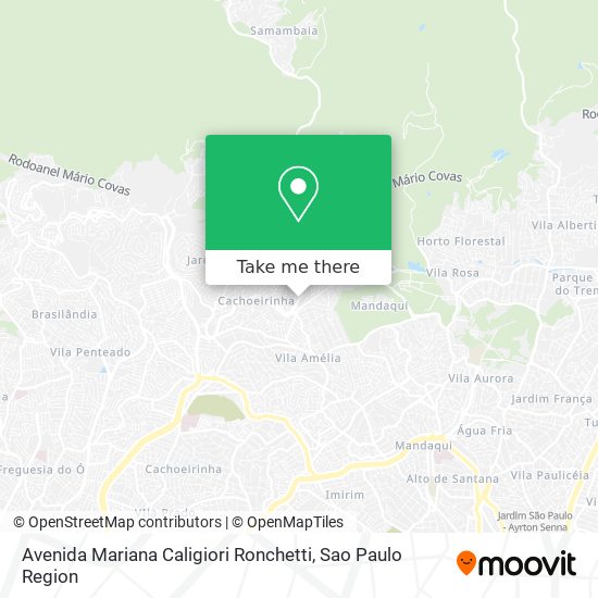 Avenida Mariana Caligiori Ronchetti map