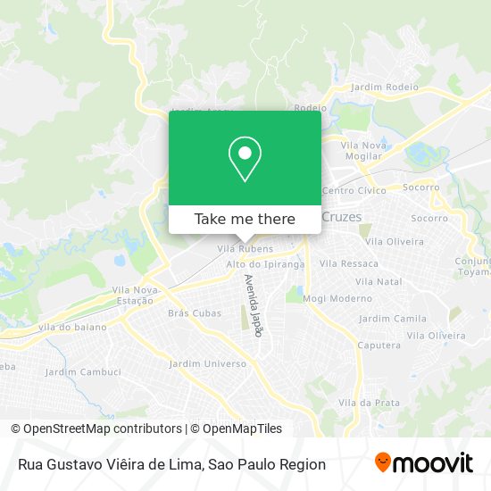 Rua Gustavo Viêira de Lima map