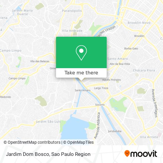 Jardim Dom Bosco map