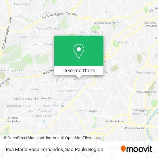 Rua Maria Rosa Fernandes map