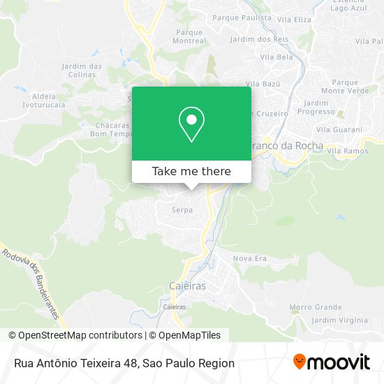 Rua Antônio Teixeira 48 map