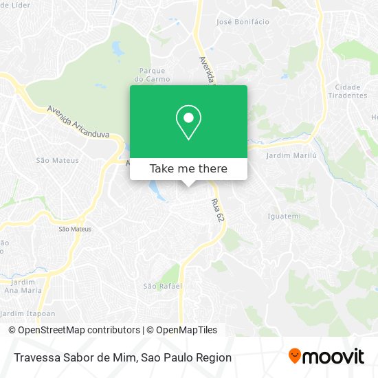 Travessa Sabor de Mim map