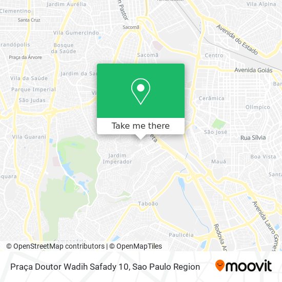Mapa Praça Doutor Wadih Safady 10