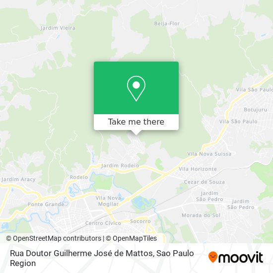 Rua Doutor Guilherme José de Mattos map