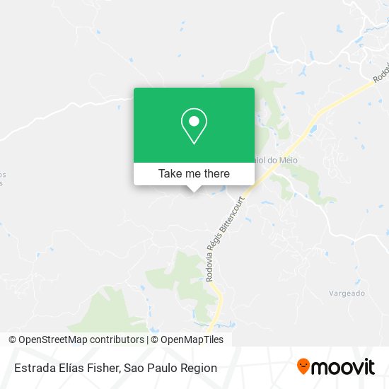 Estrada Elías Fisher map