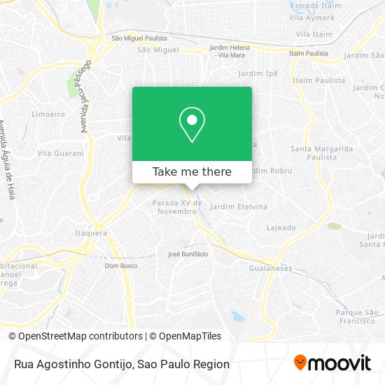 Rua Agostinho Gontijo map