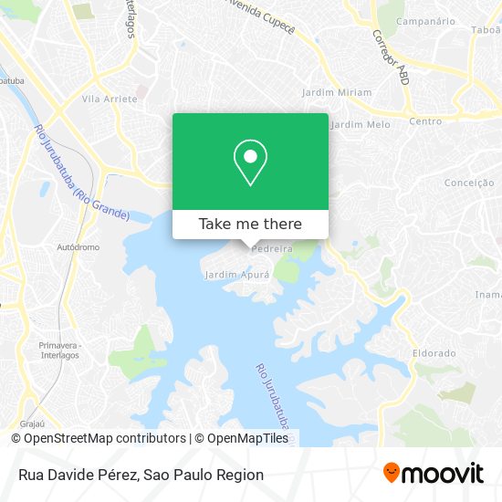Rua Davide Pérez map