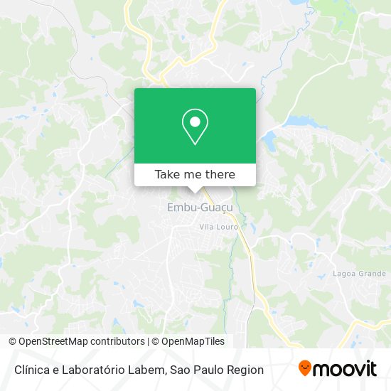 Clínica e Laboratório Labem map