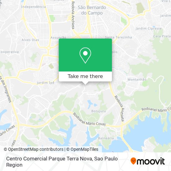 Centro Comercial Parque Terra Nova map