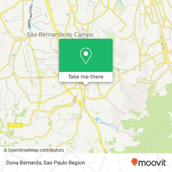 Dona Bernarda map