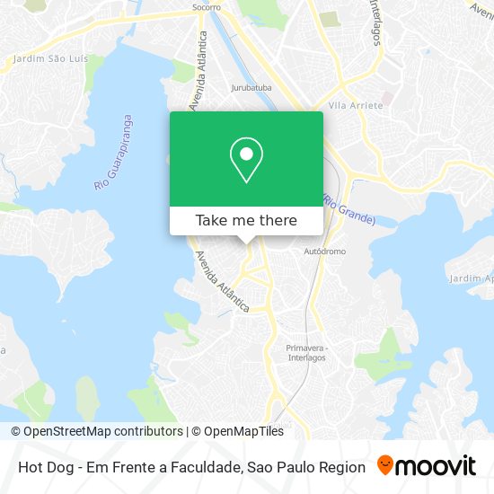 Hot Dog - Em Frente a Faculdade map