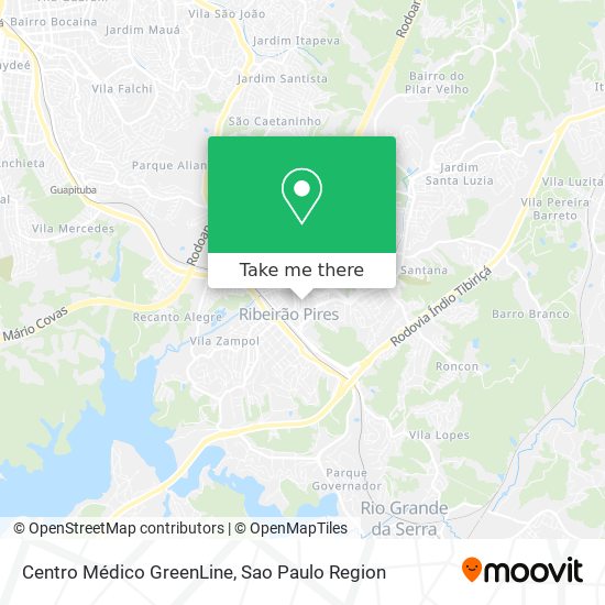 Centro Médico GreenLine map