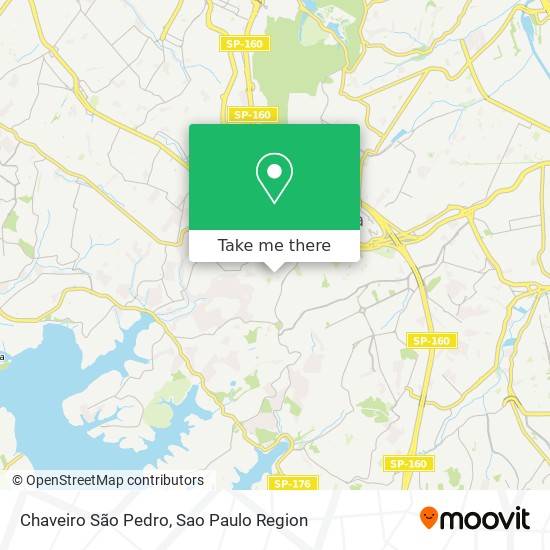 Chaveiro São Pedro map