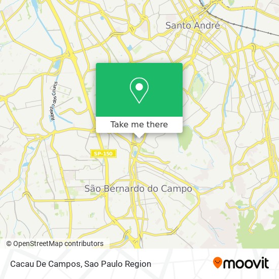 Cacau De Campos map