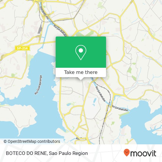 BOTECO DO RENE map