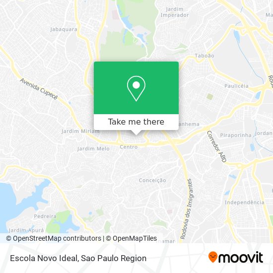 Escola Novo Ideal map