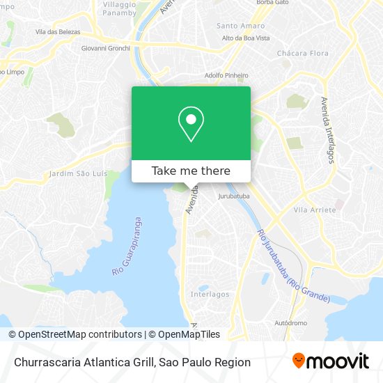 Churrascaria Atlantica Grill map