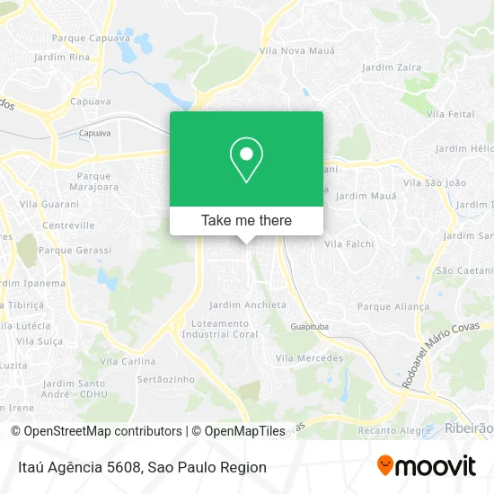 Itaú Agência 5608 map