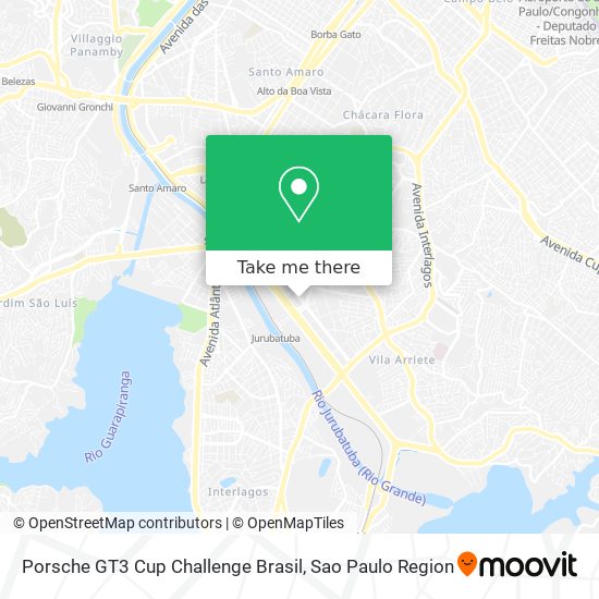 Porsche GT3 Cup Challenge Brasil map