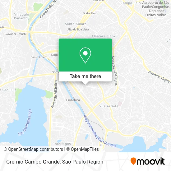 Gremio Campo Grande map