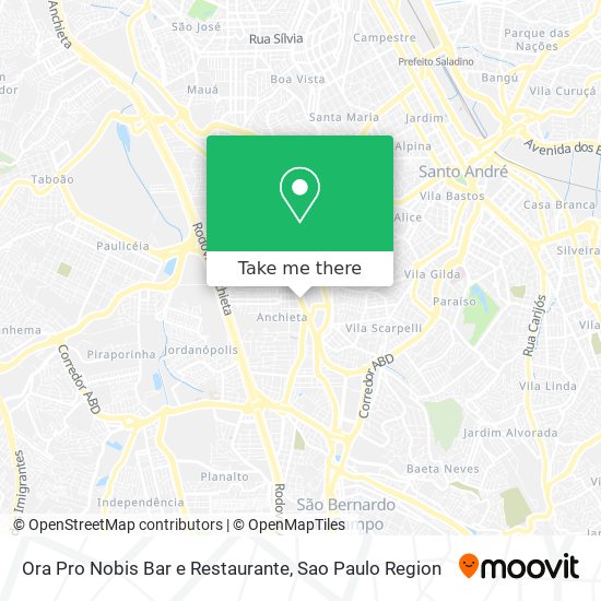 Ora Pro Nobis Bar e Restaurante map