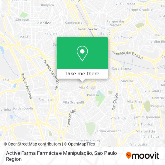 Active Farma Farmácia e Manipulação map