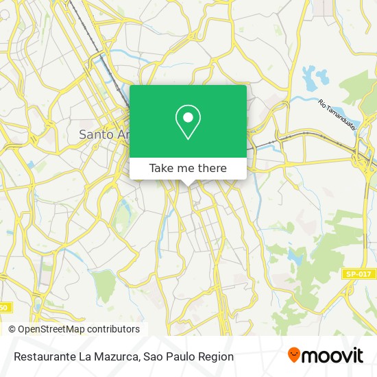 Restaurante La Mazurca map