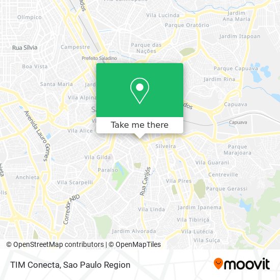 TIM Conecta map