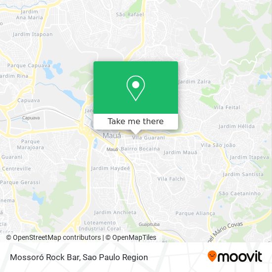 Mossoró Rock Bar map