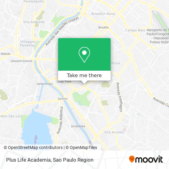 Mapa Plus Life Academia