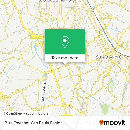 Bike Freedom map