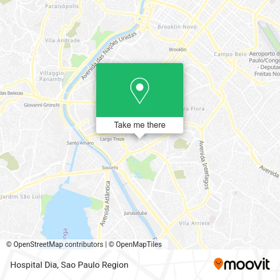 Hospital Dia map
