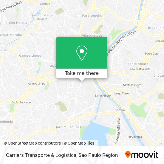 Carriers Transporte & Logistica map