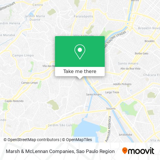 Marsh & McLennan Companies map