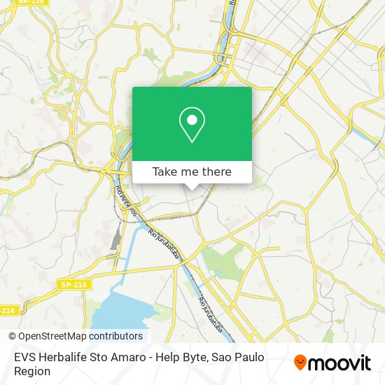 Mapa EVS Herbalife Sto Amaro - Help Byte