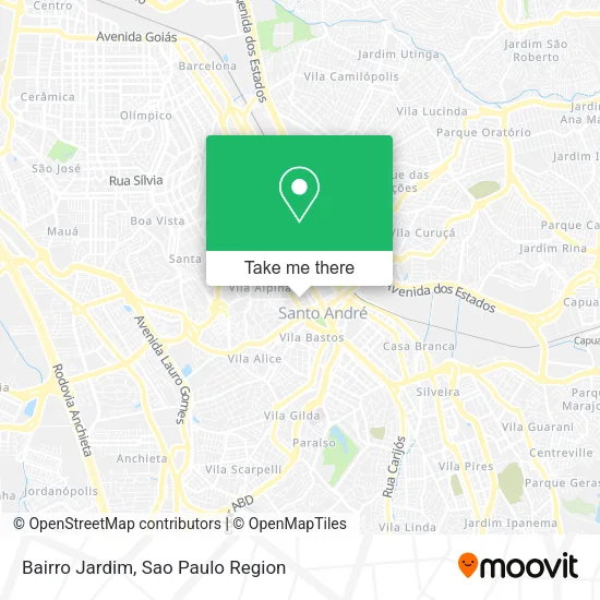 Bairro Jardim map