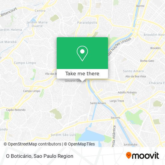 O Boticário map