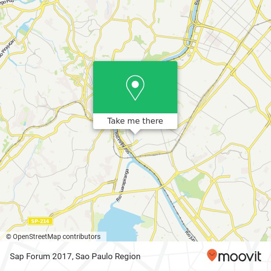 Mapa Sap Forum 2017