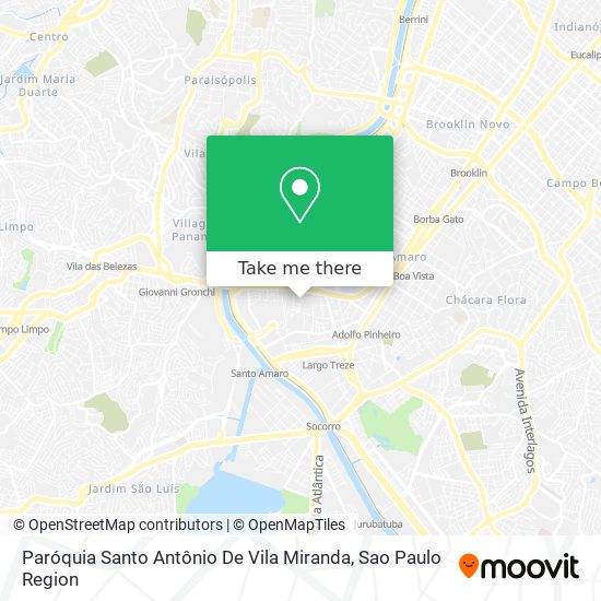 Paróquia Santo Antônio De Vila Miranda map