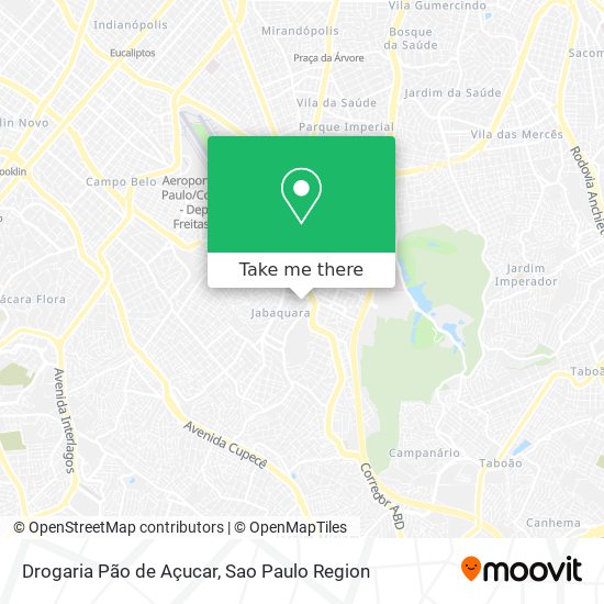 Drogaria Pão de Açucar map