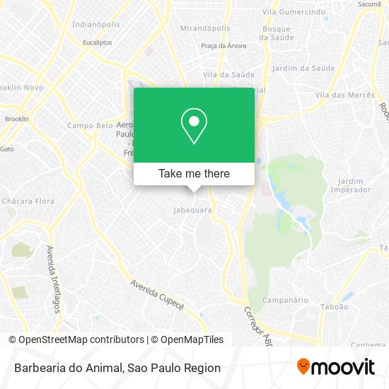 Barbearia do Animal map