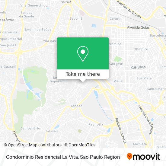 Condominio Residencial La Vita map