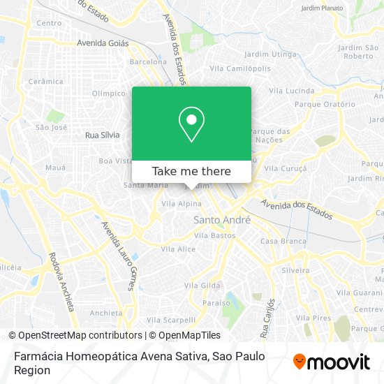 Farmácia Homeopática Avena Sativa map