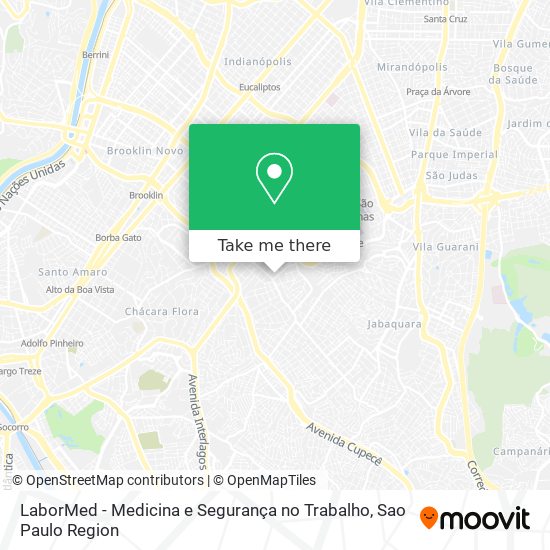 LaborMed - Medicina e Segurança no Trabalho map