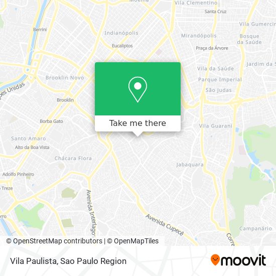 Mapa Vila Paulista