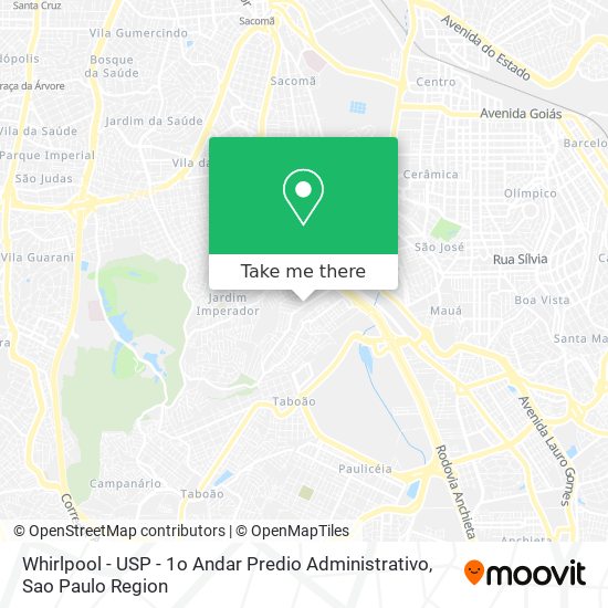 Whirlpool - USP - 1o Andar Predio Administrativo map