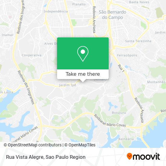 Rua Vista Alegre map