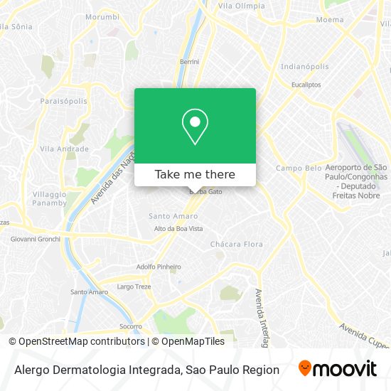 Alergo Dermatologia Integrada map